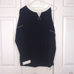 White birch cold shoulder top